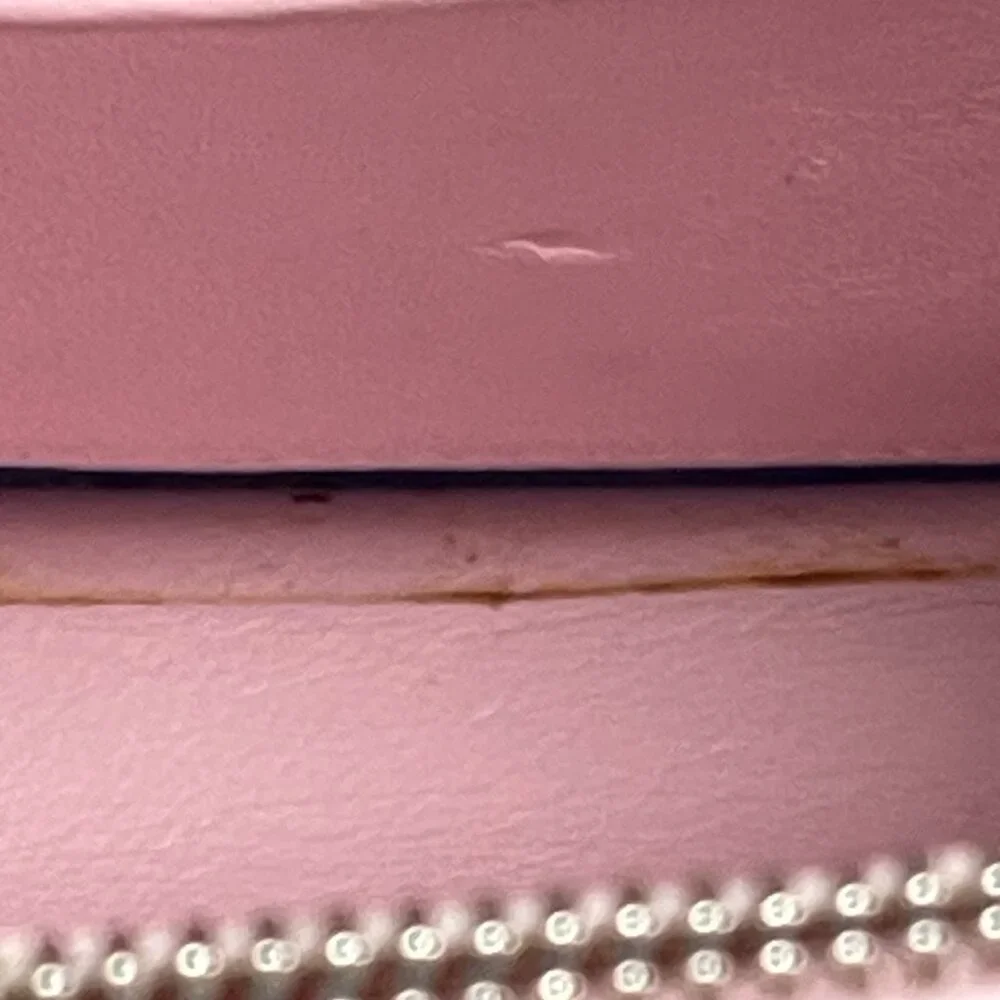 Christian Dior Miss Dior Promenade Heart Badge Wallet on a Chain - Preowned - Picture 9 of 13